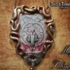 Leviathan Axe, Demon Ars Goetia Gothic Amulet, Spiritual Symbols Talisman, Practical Magic Occult Jewelry