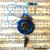 Witchcraft Symbol, Wicca Amulet Witch Talisman Royal Crown, Star Pentagram Magic Evil Eye Pendant
