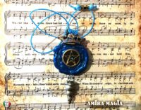 Witchcraft Symbol, Wicca Amulet Witch Talisman Royal Crown, Star Pentagram Magic Evil Eye Pendant