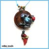 Chocolate Frog, Wizard Dark Academia Amulet, Witch Toad Pendant Witchcraft Harry Potter Practical Magic