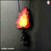 The Alchemist Fire Witchcraft Alchemy Symbol, Esoteric Knowledge Amulet Hermetic Philosophy Pendant Four Elements
