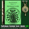 Antique Book, Occultism Magic Grimoire Azazel Manuscript, Qliphot Demon Hell, Magick Secret Societies Occult Order Ritual