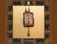 Taoist Art Talisman Beaded Pendant, Tao Symbol Ethnic Oriental Prayer Amulet, Asian Magic Yoga