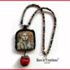 Adam and Eve Amulet, Eternity Love Talisman, Apple Magic Power Loveling Attraction Occult Pendant
