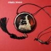 Dark Witch, Sigil Magic Pendant Witchcraft Pagan Symbol, Magick Evil Eye Talisman Pentacle Amulet