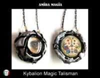 Hermes Trismegistus Pymander, Kybalion Alchemy Symbol Jewelry, Vitriol Magic Talisman, Hermes Alchemist Amulet Pendant