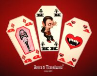 Vampire Tarot, Oracle Cards Deck, Bridge Poker Play Games, Romania Dracula Blood Transylvania Comics