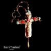 Guardian Angel Pendant, Cross Amulet Necklace, Magic Talisman Religious Symbol, Spiritual Esoteric Jewelry Cherubim
