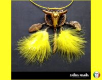 Dream Catcher Shaman Drums, Evil Eye Necklace Symbol Talisman, Ox Skull Pendant Spirit Guide Native American Amulet 555