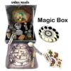 Apothecary Cabinet, Vintage Magic Witchcraft Box, Starter Kit Ritual, Potions Bottle, Incense Burner Set
