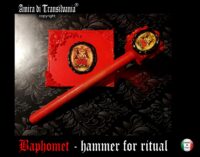 Demon Summoning, Warhammer Witchcraft Altar, Witch Decor Magic Ritual, Invoke Lucifer Baphomet Satan Figure