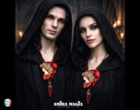Shadow Witch, Vampire Magick Amulet of Lilith Power, Vampiric Servitor Spirit Vessel Occult Talisman
