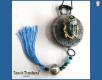 Protection Amulet, Evil Eye & Lucky Charm, Celtic Rune Symbol Talisman, Druid Vikings Shaman Drums
