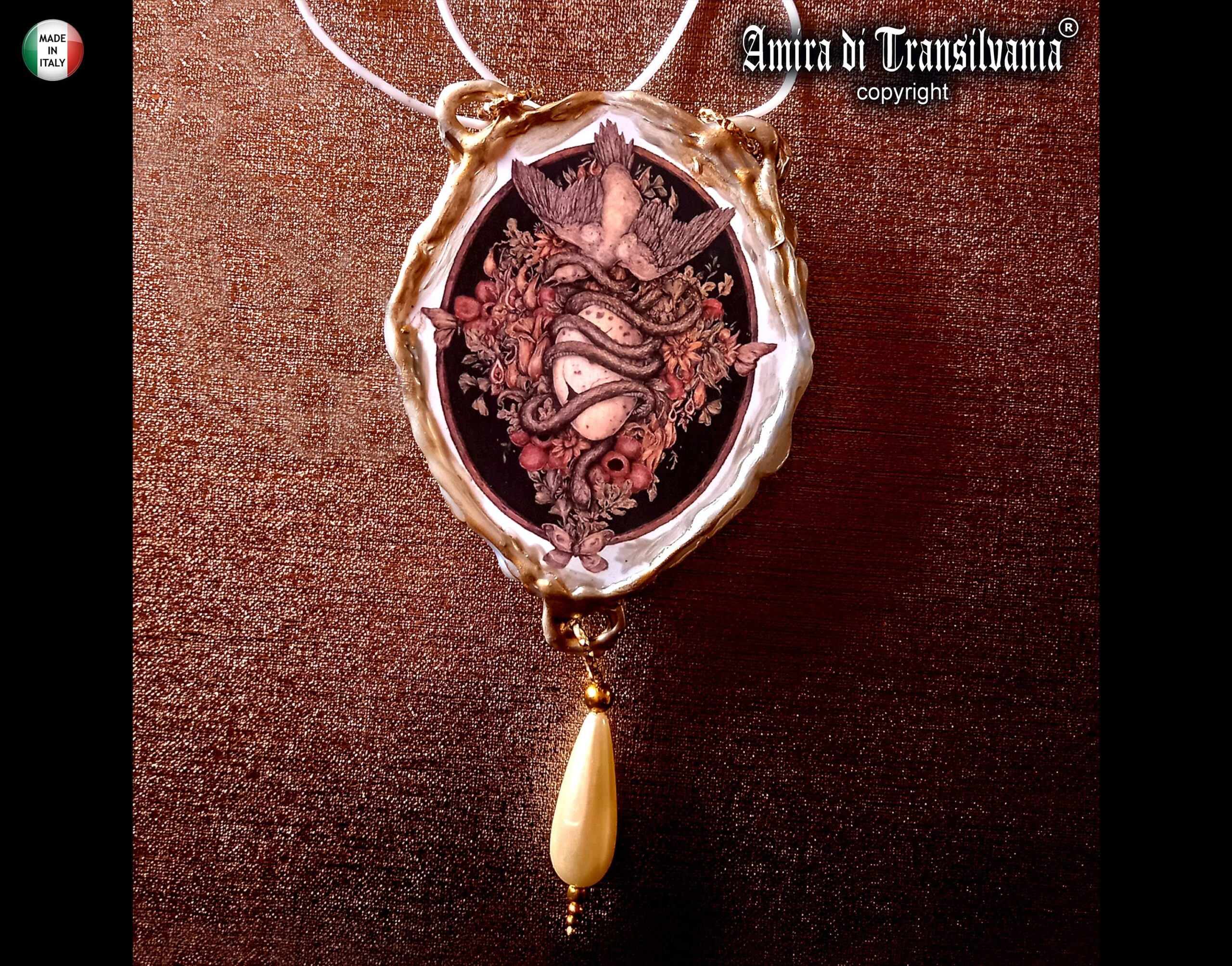 Life Forever, Cosmic Egg Snake Talisman, Celestial Love Feng Shui Amulet, Magic, Garden of Eden