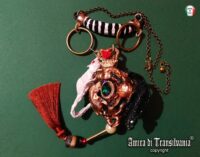Devil Eye, Day of the Dead Pendant, Protection Talisman Amulet, Witch Jewelry Occult Magick Mouse Voodoo