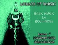 Witchcraft Course, Online Course Basic Witchcraft for Beginners, Learn Magic, How to Become a Witch, Wizard, Magick, 7