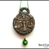 Sign of Libra Constellation, Star Horoscope Talisman Necklace, Zodiac Amulet Divination Pendant, Men's Jewelry Air Sign