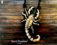 Sign of Scorpion Constellation, Star Horoscope Talisman Necklace, Zodiac Amulet Divination Pendant, Jewelry Water Sign