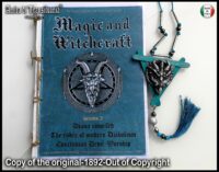Antique Book, Occult Magic Esoteric Occultism, Witchcraft Grimoire Satanic 1700s, Lucifer Secret Societies Knowledge