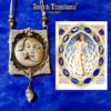 Sun and Moon, Magic Astrological Talismans Symbol Zodiac, Magical Power Universe Pendant, Jewelry Celestial Amulet Star