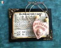 Ouija Board, Love Rose Talisman, Reading Psychic Amulet Magic Powers, Witchcraft Pendant Charm Witch Jewelry