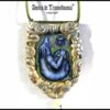 Botis Demon Protective Talisman Amulet Evil Eye, Magic Power Goth Jewel Witchcraft, Lemegeton Ars Goetia Sea Monster
