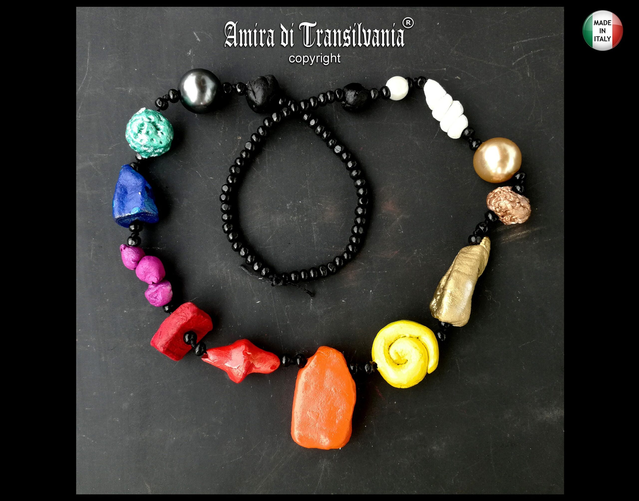 Chakra Necklace, Rainbow Energy Healing, Third Eye Open, Boho New Age Sacred Jewelry, 7 Chackra Cleansing Pendant Jewel