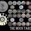 Moon Tarot, Round Card Deck, Magic Oracle, Tarot Cards Deck, Book Guide, Reading Psychic, Limited Edition, Cartomancy