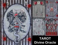 Tarot Cards Deck, Divinatory Oracle Cards, 56 Minor Arcana, Esoteric Reading Psychic, Cartomancy Magic Set Guide Book