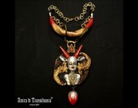 The Vatican, Vatika Etruscan Goddess, Catholic Demon Italy Church, Politheist Magic Talisman, Goth Jewel Lucifer
