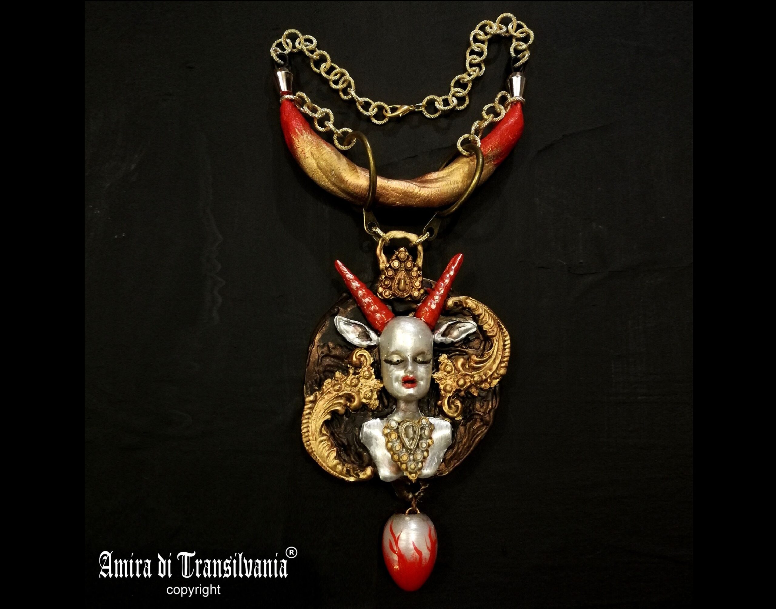 The Vatican, Vatika Etruscan Goddess, Catholic Demon Italy Church, Politheist Magic Talisman, Goth Jewel Lucifer