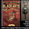 Antique Book, Occultism Black Magic, Esoteric Manuscript Witchcraft Demonology, Magick, Secret Societies Sorceries Art