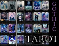Gothic tarot, limited edition, wicca oracle, occult, pagan, wiccan, divination, major arcana, fortune teller, guidance