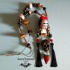 Santa Muerte, Doll Head Magic Talisman, Cursed Haunted Witchcraft Pendant, Witch Jewelry Skull Necklace