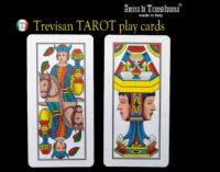 Antique tarot card, oracle, limited edition, italian tarot, trevisan, play card, divination, fortune teller, cartomancy
