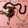 Angel and Demon, Art Deco Necklace, Art Nouveau Pendant, Victorian Gothic Amulet, Life and Death, Goth Jewel Talisman