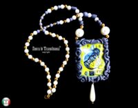 Beelzebub Amulet, Queen Bee Helluva Boss, Esoteric Occult Jewelry Talisman Ars Goetia Sigil Demons