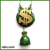 Dollar Symbol Necklace Talisman Pendant, Spell Money Wealth Attraction Amulet, Most Powerful Good Luck Ritual Get Rich