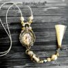 The Alchemist, Paracelsus Homunculus Amulet, Esoteric Knowledge Talisman, Alchemy Symbols Pendentif, Hermetic Philosophy