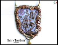 Buer Demon Protective Talisman Amulet, Magic Gothic Jewelry Witchcraft Lemegeton Goetia, Satanic Black Goat