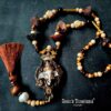Hinduist Talisman, Lord Ganesh Elephant God, Hindu Ethnic Amulet Bhagavad Gita, Indian Magic Goddess