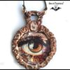 The Seer Eye - Amulet Ritual Artefact for Ancestral Communion, Remembrance & True Sight Magic Talisman