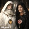 Amber Djinn Spirit Vessel Amulet – Prosperity, Protection & Manifestation Talisman Evil Eye Occult Jewelry Witchcraft