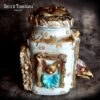 Eagle Claw Magic Potion, Apothecary Bottle Vintage Mason Jar Sun, Witchcraft Elixir of Life Forever, Eternal Youth Spell