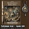 Magic Grimoire Book Esoteric Order, Occultism Secret Societies Occult Antique Forbidden Knowledge, Author Signed