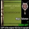 Magic Book, Antique Witchcraft History Occult Secret Societies, Thirteenth Century Esoteric Manuscript Manual for Witch