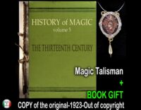 Magic Book, Antique Witchcraft History Occult Secret Societies, Thirteenth Century Esoteric Manuscript Manual for Witch