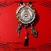 The Alchemist Magic Talisman, Alchemy Witchcraft & Witch Symbolic Amulet Dragon Eye Ouroboros Snake Pendant