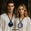 Black Madonna, Prayer Necklace Amulet, Magical Power Protective Talisman, Sacred Protection Amulet Magic Pendant