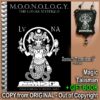 Astrology Book, Moonology Occult Grimoire Moon Lunar, Magick Celestial Planetary Solar System Planet, Forbidden Knowledge